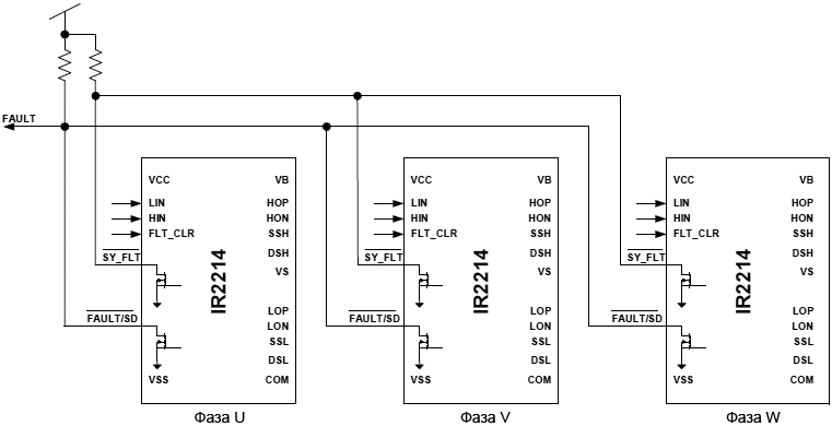 IR2214 application 3ph system fig15