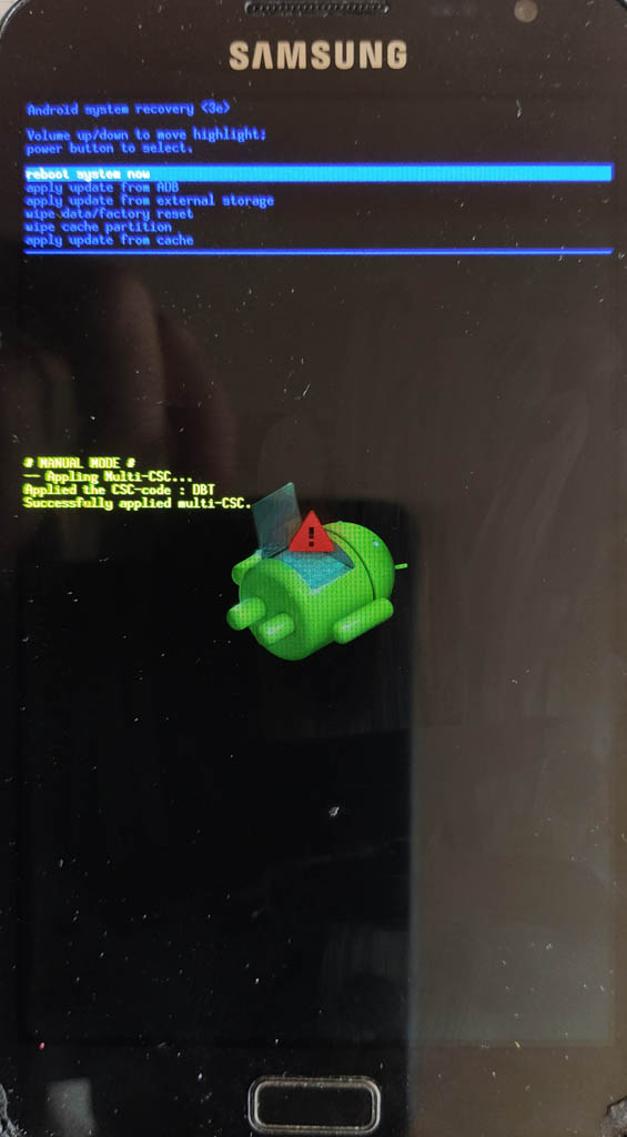 Samsung Galaxy Note GT N7000 reset04
