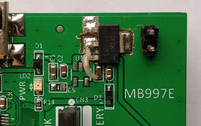 STM32F4DISCOVERY power replace U1